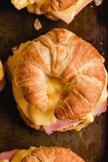 Breakfast Croissant Sandwiches Story Cover Image