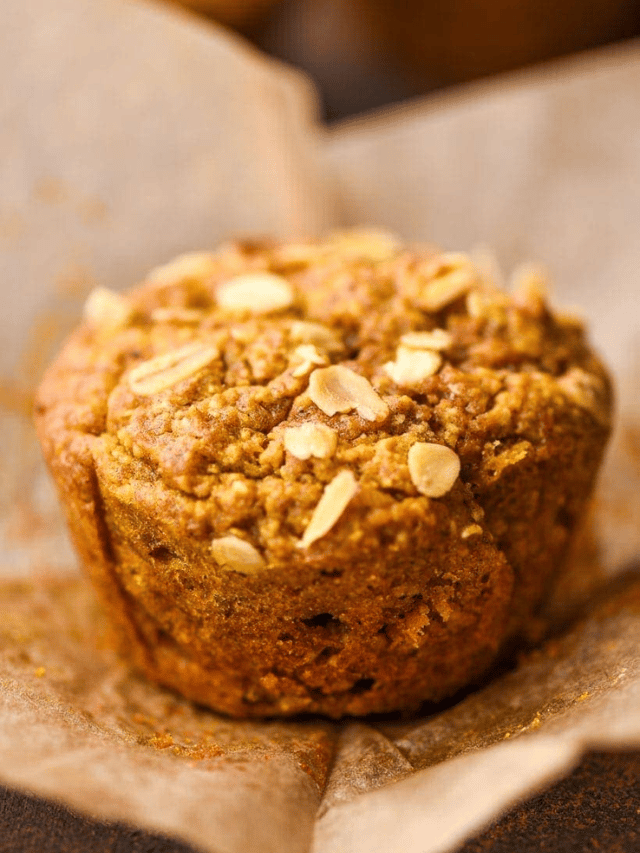 Healthy Pumpkin Muffins Made in the Blender! Story