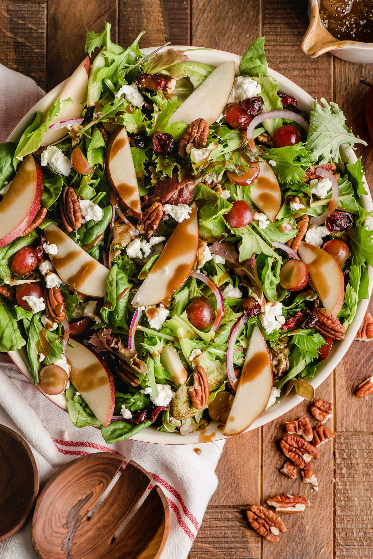 Autumn Salad With Pear And Goat Cheese NeighborFood