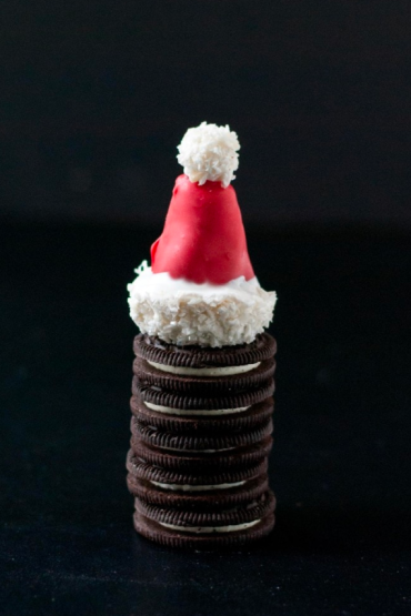 OREO Cookie Ball Santa Hats-Cover image