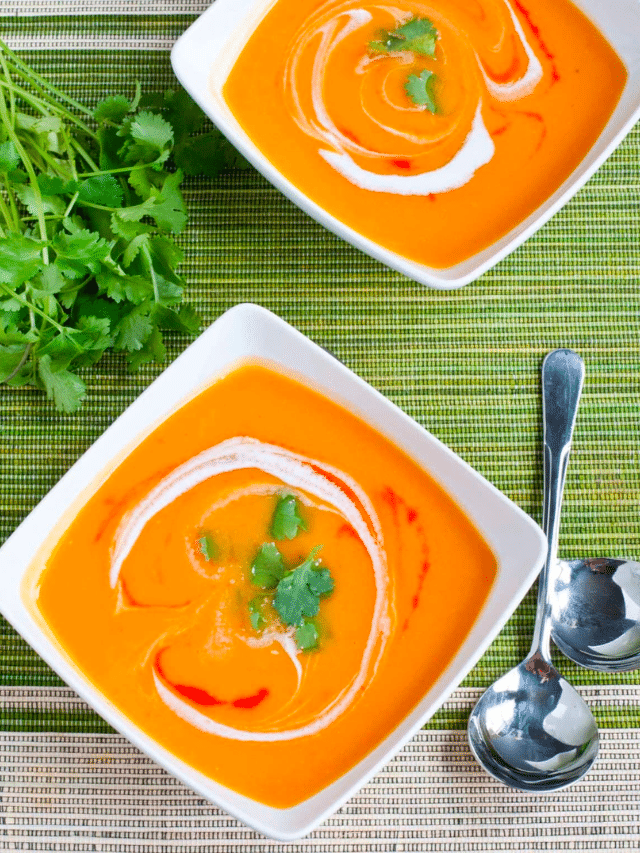 Creamy, Spicy Sweet Potato Soup Story