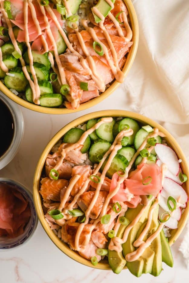 Salmon Sushi Bowl - NeighborFood