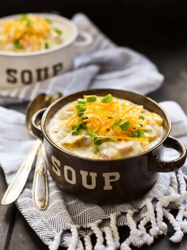 Creamy Ham and Potato Soup Story