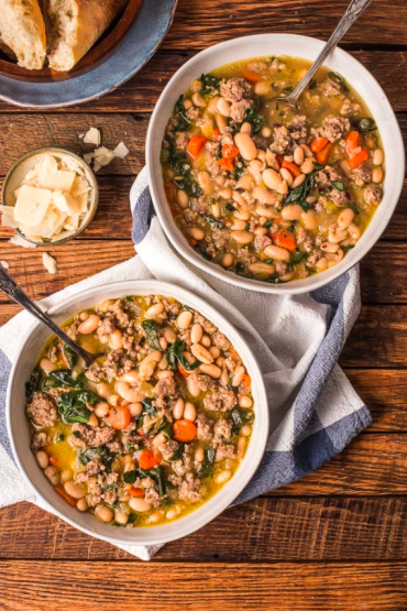 Italian Sausage Stew with White Beans-Cover image