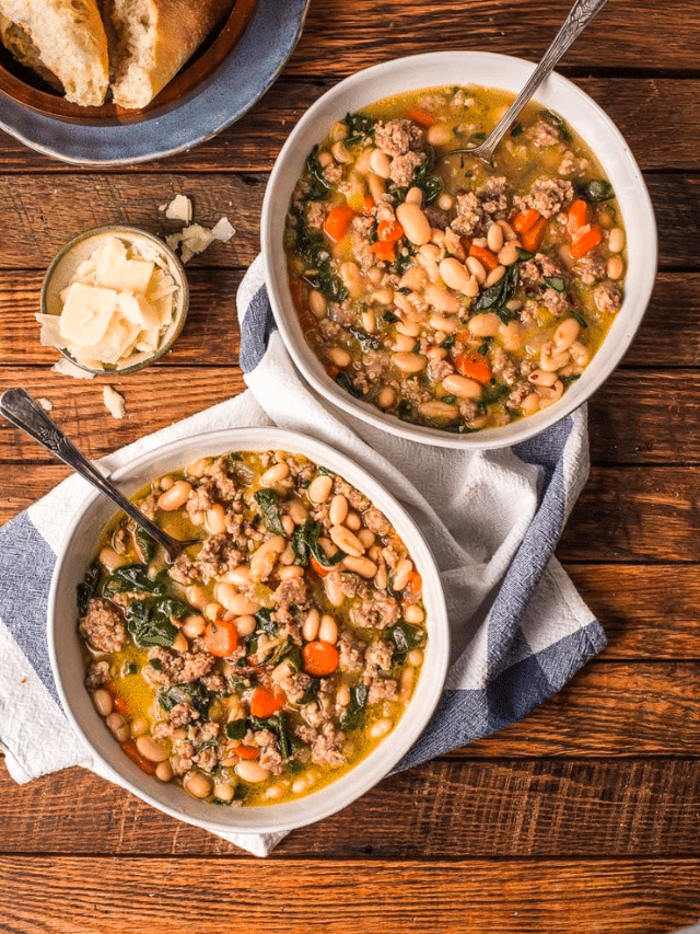Italian Sausage Stew with White Beans Story