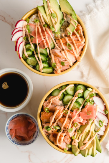 Salmon Sushi Bowl-Cover image