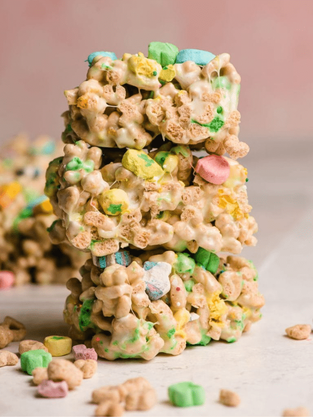 Lucky Charms Cereal Treats Story