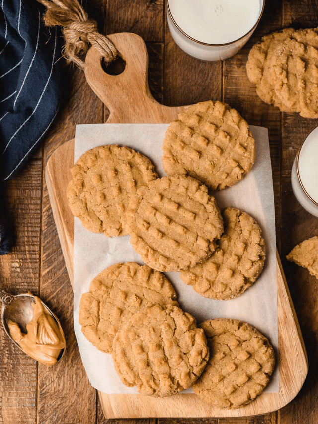 Soft and Chewy Peanut Butter Cookies Story