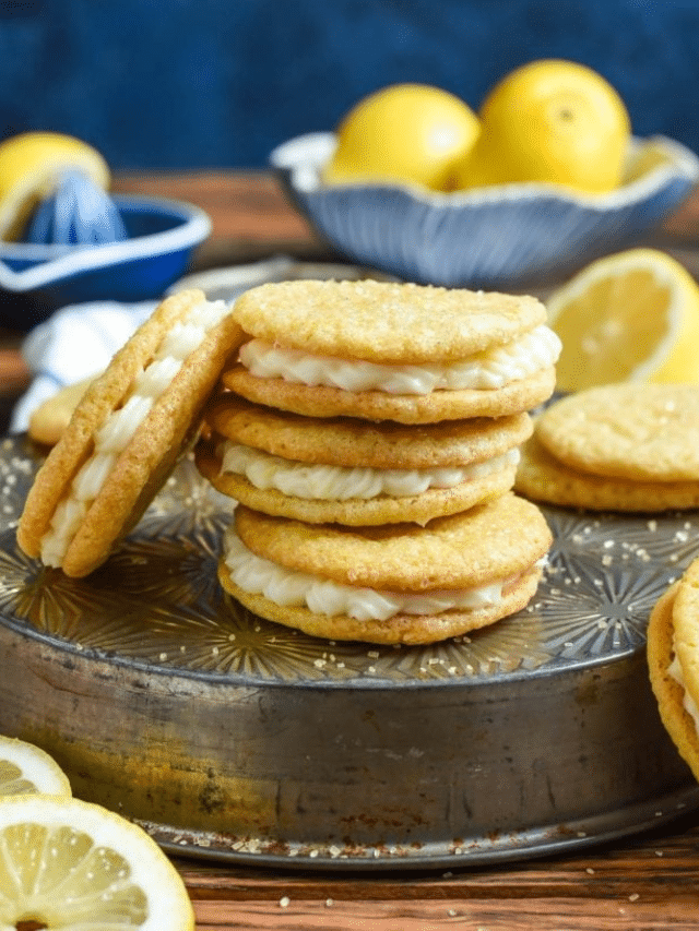 Lemon Sandwich Cookies Story