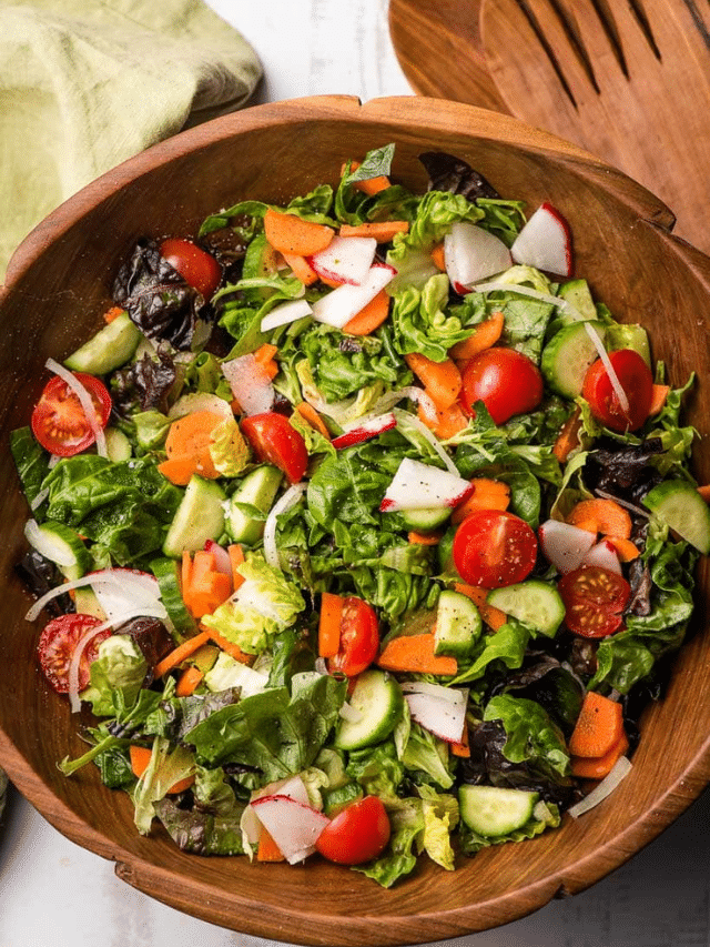 Easy Garden Salad Recipe Story