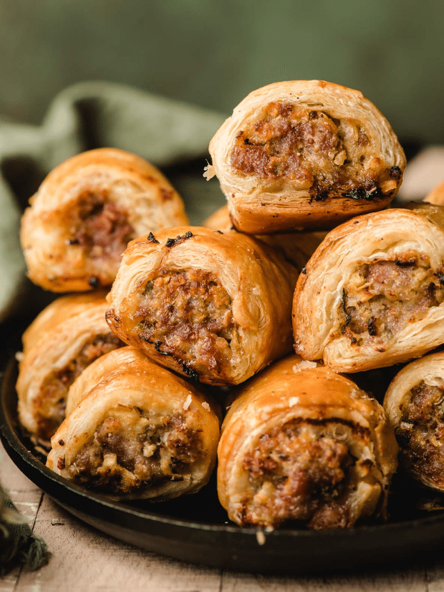 Puff Pastry Sausage Rolls Story