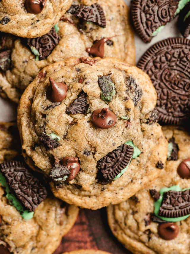 Mint Oreos Chocolate Chip Cookies Story