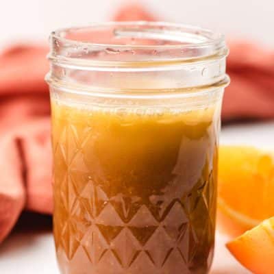 زجاج ماسون جرة البرتقال